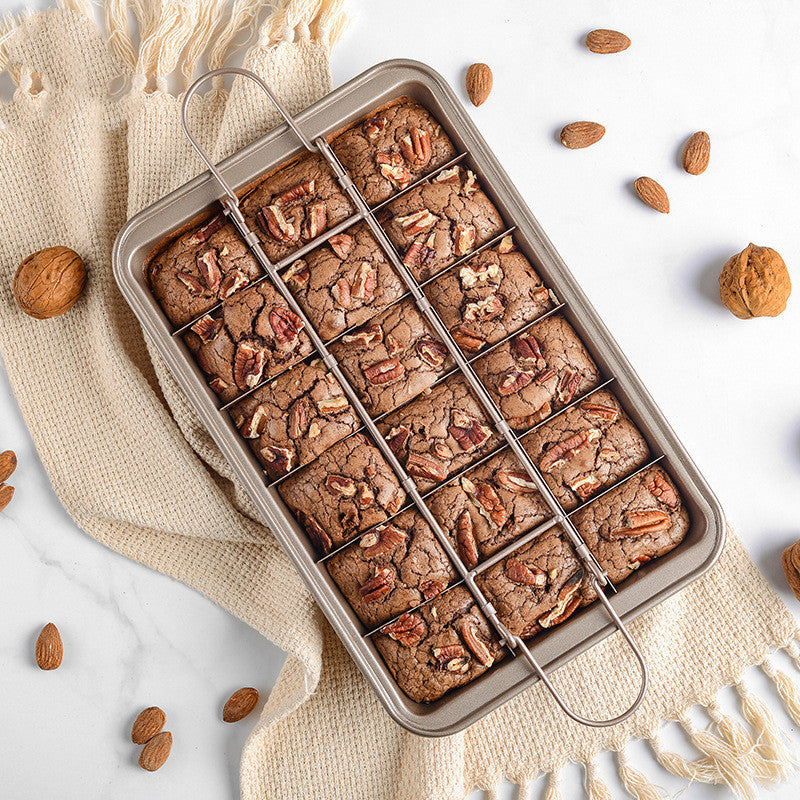 Forma quadrada de brownies - O Retalho