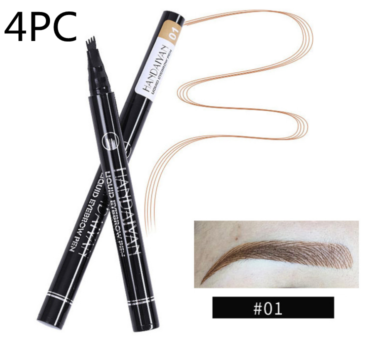 Lápis de Sobrancelha Microblading à Prova d'Água com Ponta de Garfo - O Retalho