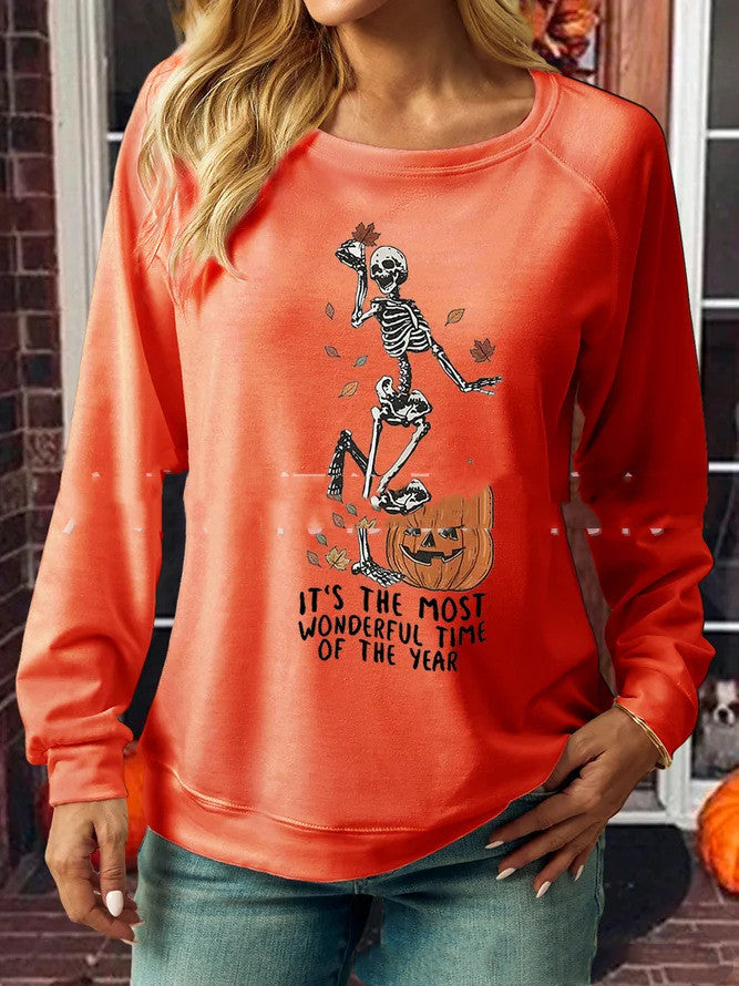 Blusa de Manga Longa com Gola Redonda - O Retalho