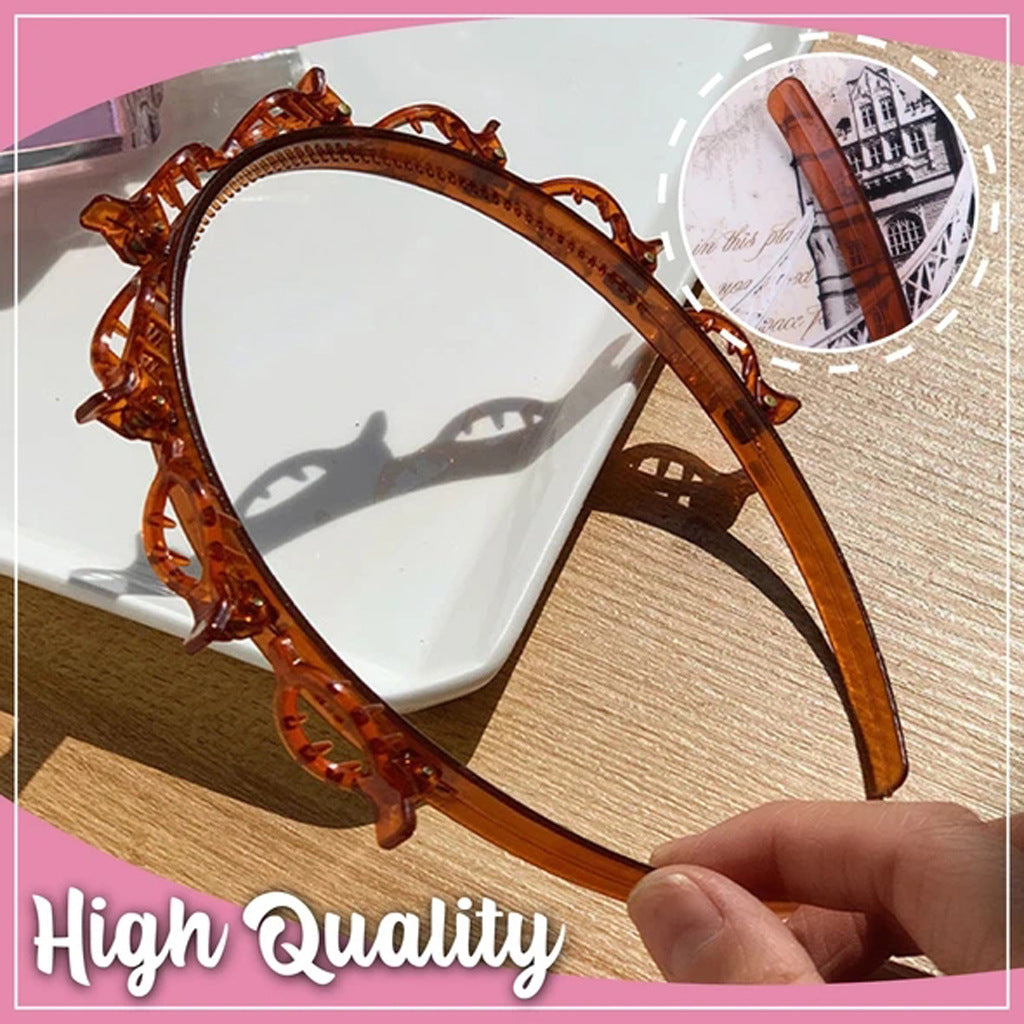 Double Bangs Hairstyle Hairpin Hairband Hair Decoration Clips Hoop Headbands For Women Barrettes Hairstyle Hair Accessories - O Retalho