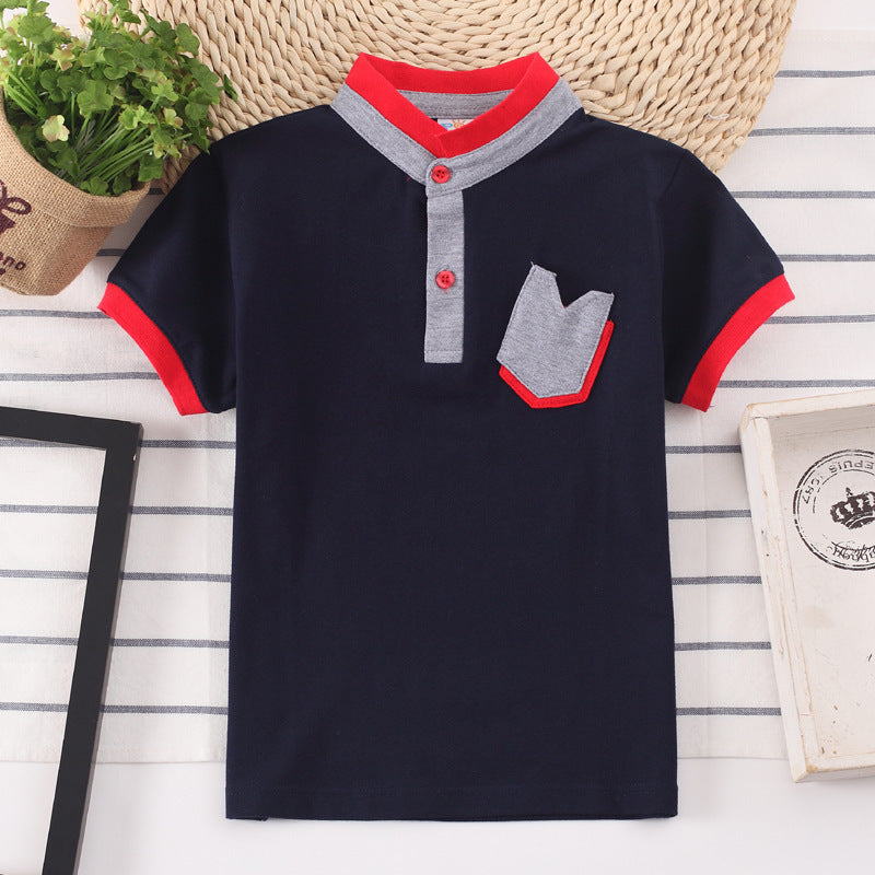 😻Camisa infantil tops para meninos - O Retalho