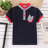 😻Camisa infantil tops para meninos - O Retalho