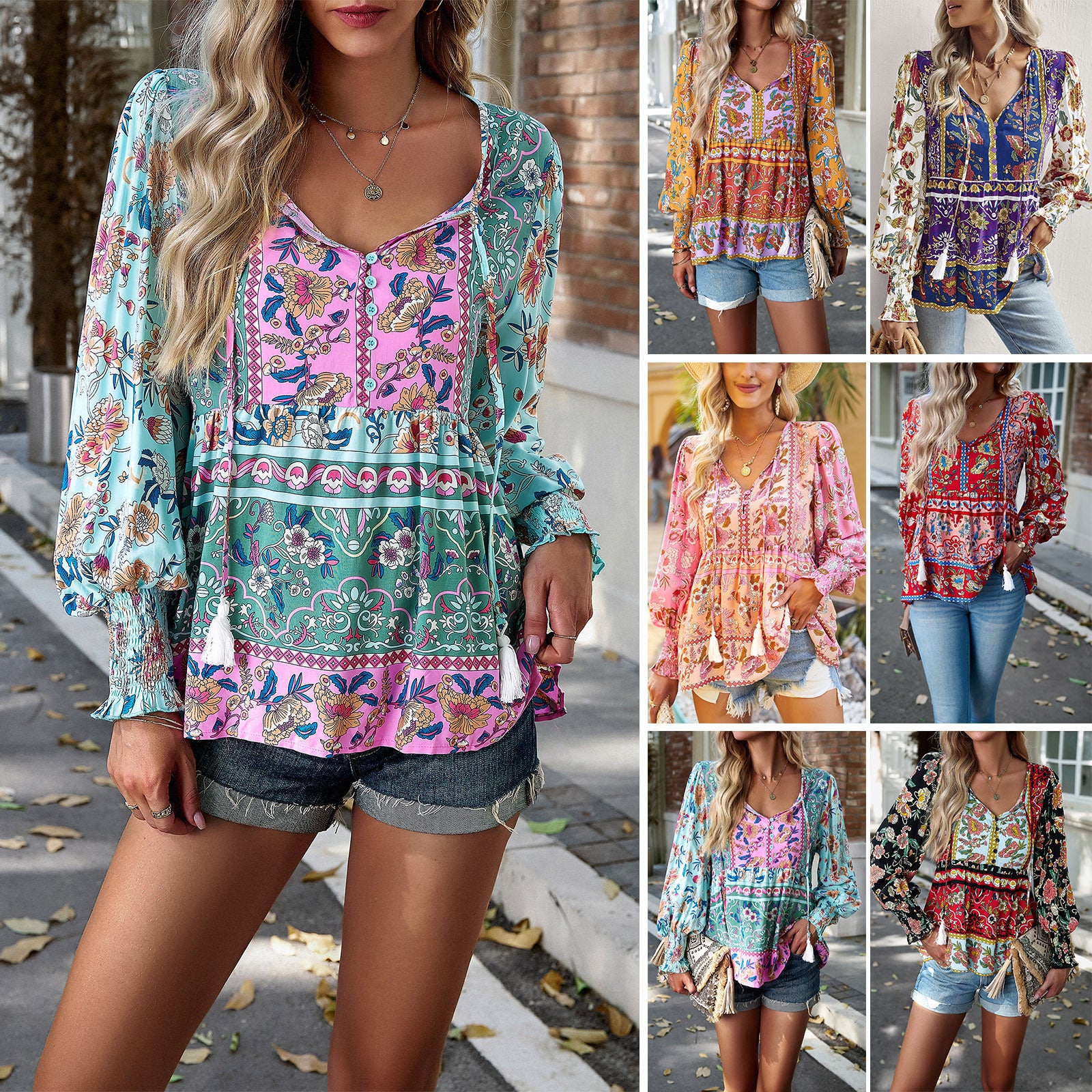 Blusa de manga comprida - O Retalho