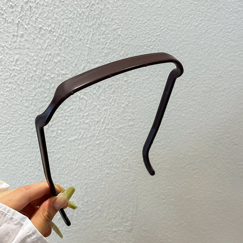 Headband For Thick Curly Hair, Thick Hair Medium Headbands For Women Invisible Hair Hoop, Square Headband Like Sunglasses, Curly Thick Hair Large Headband, Hairstyle Fixing Tool For Curly Hair - O Retalho