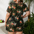Conjunto de Maiô Plus Size de Três Peças