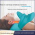 Travesseiro de massagem para coluna cervical, acupressão por gravidade, massageador de pescoço, travesseiro para massagem de pescoço, ombro, corretor de tração para casa - O Retalho