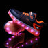 Sapatos Infantis com LED USB Recarregável e Velcro - O Retalho
