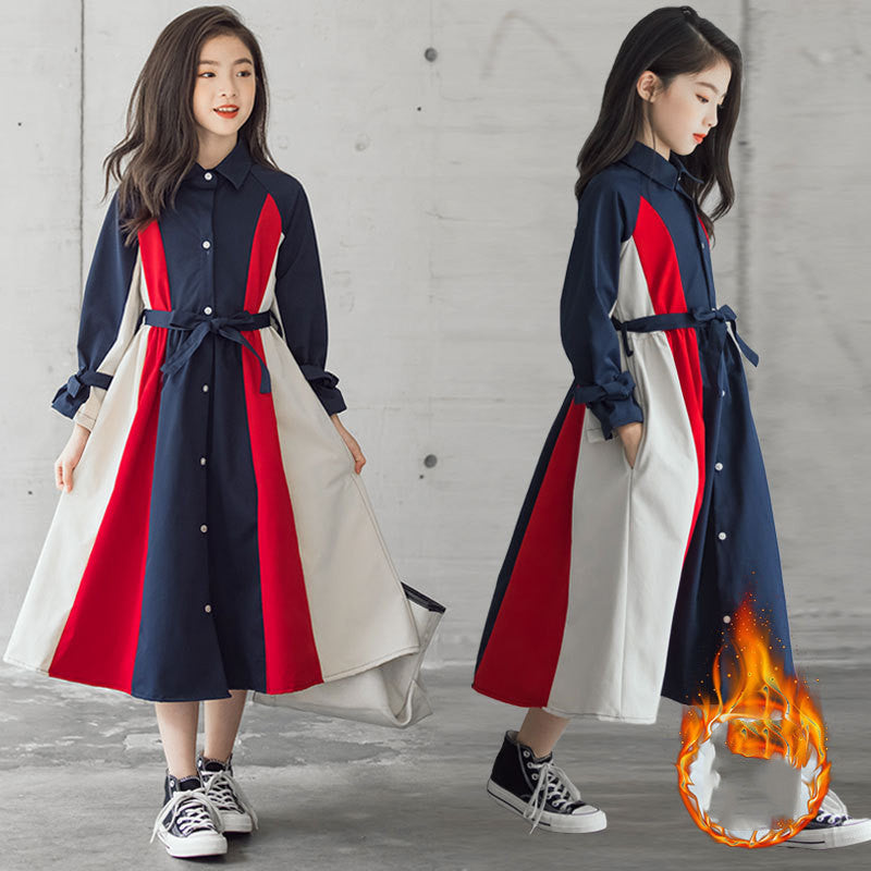 vestido infantil de versão da moda - O Retalho