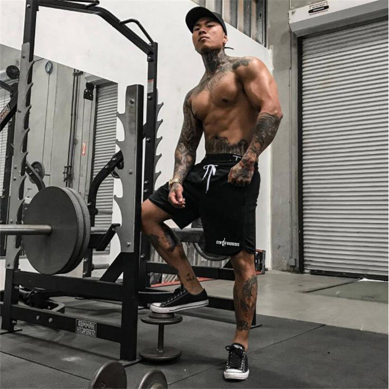 Shorts para Academia Fitness em Malha de Secagem Rápida - O Retalho