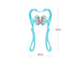 Massageador Cervical com 6 Rolos