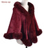 Women's Fur Collar Fur Shawl Warm - O Retalho