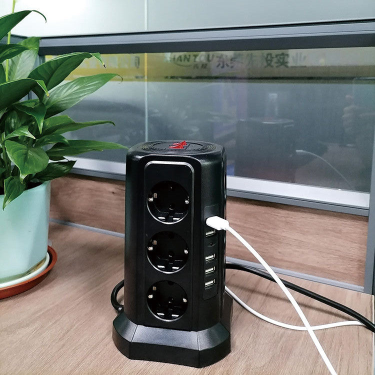 Tomada de torre de proteção contra raios, USB - O Retalho