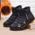 Botas de inverno para homens impermeáveis sapatos quentes com design de zíper - O Retalho
