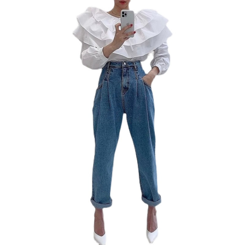 Jeans Harem feminina - O Retalho