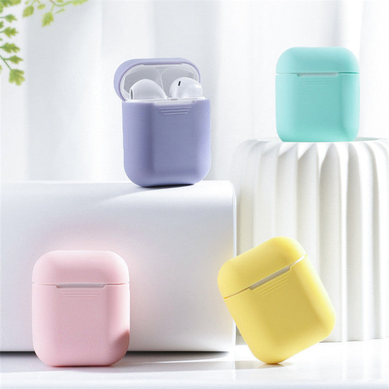 Soft Silicone Case For Storage Box Protector Cover Charging Cover Headphone Holder - O Retalho