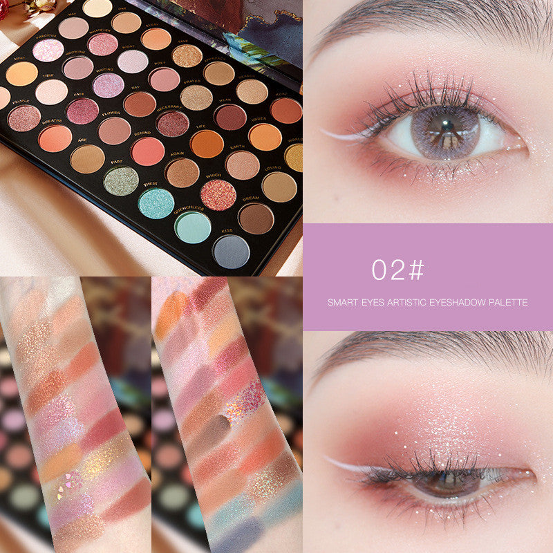 Paleta de Sombras Multicoloridas para Olhos Pérola Terra - O Retalho