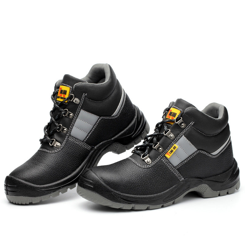 sapato ponta de aço inoxidável sapatos de proteção botas para homem - O Retalho
