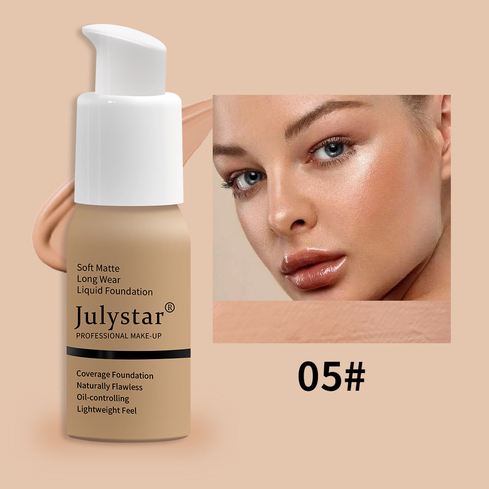 Waterproof Lasting Non Take Off Makeup Concealer Liquid Foundation Beauty Makeup - O Retalho