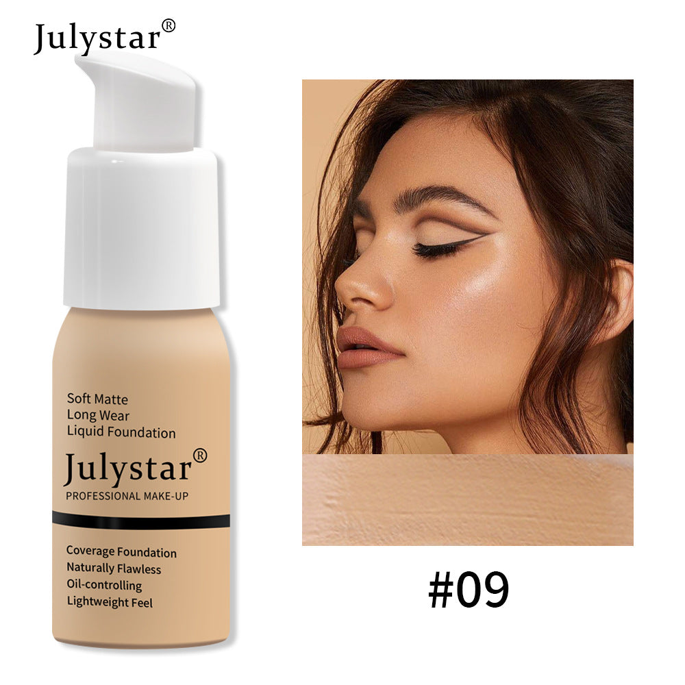 Waterproof Lasting Non Take Off Makeup Concealer Liquid Foundation Beauty Makeup - O Retalho