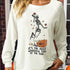 Blusa de Manga Longa com Gola Redonda - O Retalho