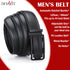 Men's Ratchet Belt Leather Mens Belt With Slide Buckle Ratchet Belts For Men USA - O Retalho