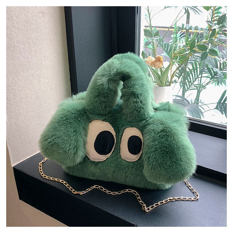 Bolsas de pelúcia com desenho fofo - O Retalho