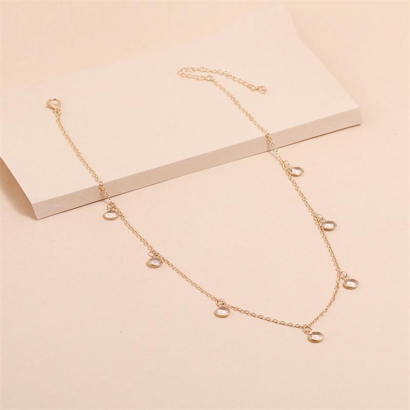 Colar de Diamante Simples para Mulheres - O Retalho