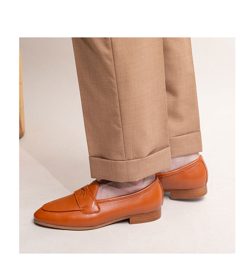 Sapatos de couro artesanais para homens - O Retalho
