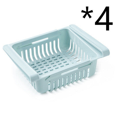 Organizador de Geladeira com Design Ajustável - Mantenha Sua Cozinha Organizada - O Retalho
