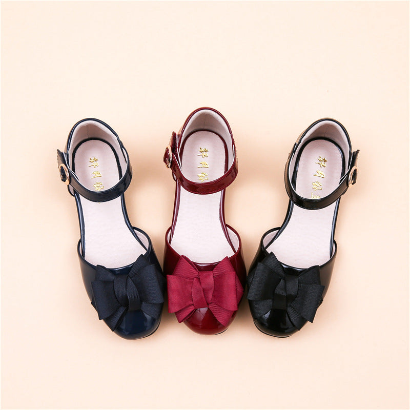 Sapatos Femininos com Laço para Pré-Adolescentes - O Retalho