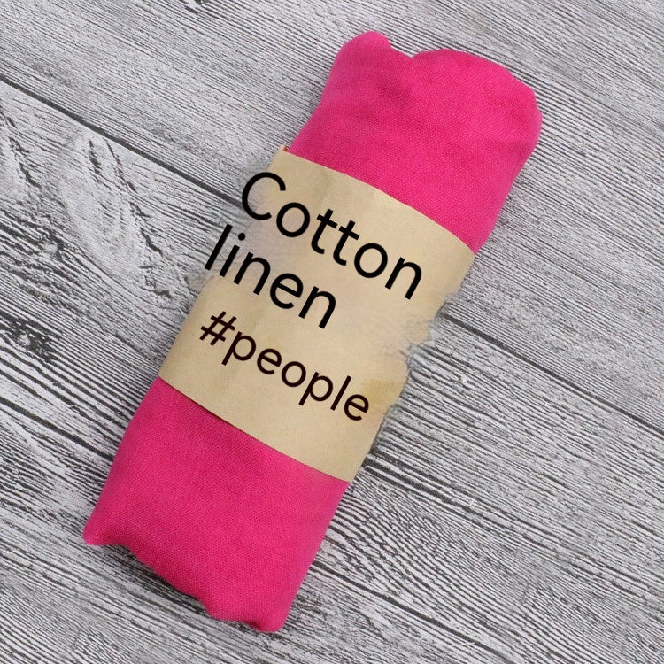 Cotton And Linen Scarf Ethnic Style Autumn And Winter Cotton And Linen Scarf Shawl Dual-use Monochrome - O Retalho