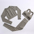 Conjunto de Roupas de Yoga Fitness - Elegância Sem Costuras para Mulheres Ativas - O Retalho
