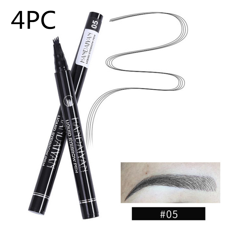 Lápis de Sobrancelha Microblading à Prova d'Água com Ponta de Garfo - O Retalho