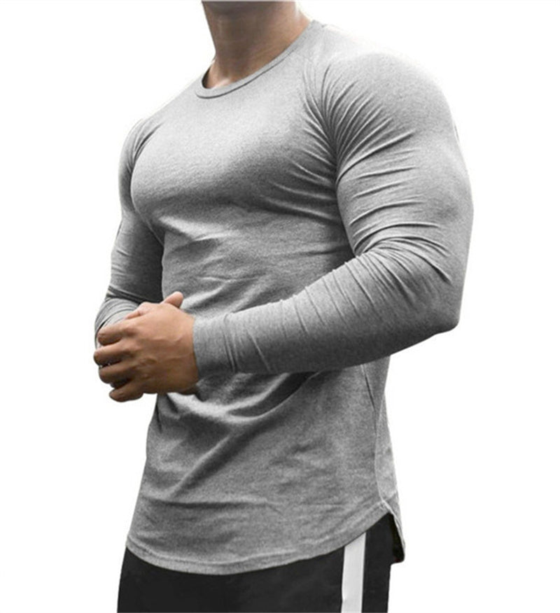 Camiseta de Manga Longa para Esportes - Secagem Rápida - O Retalho