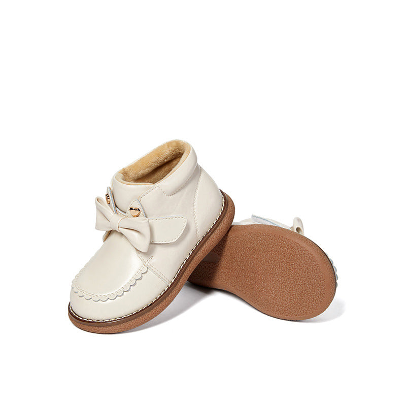 Botas de couro para meninas - O Retalho