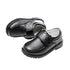 Sapatos de couro pretos para meninos - O Retalho