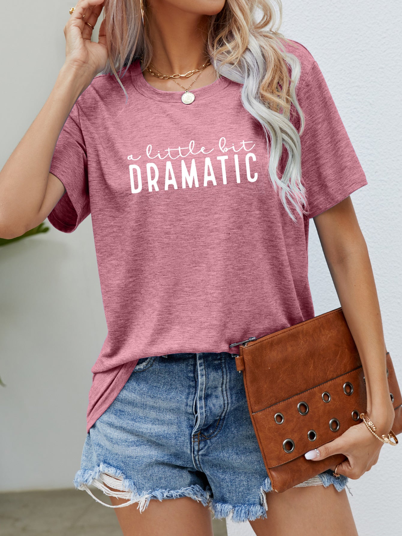 Camiseta Estampada com Mangas Curtas - O Retalho