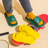 Chinelos macios EVA Home Shoes para mulheres e homens chinelos de banheiro antiderrapantes - O Retalho