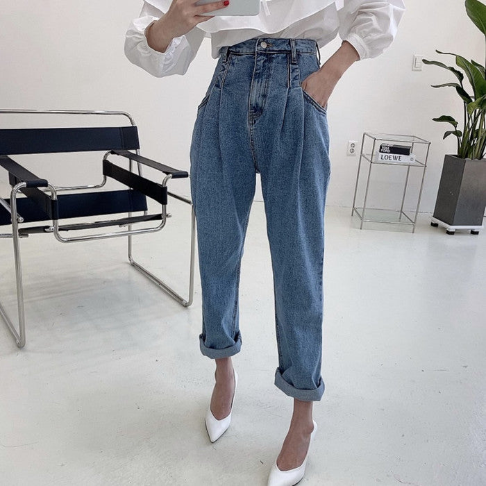 Jeans Harem feminina - O Retalho