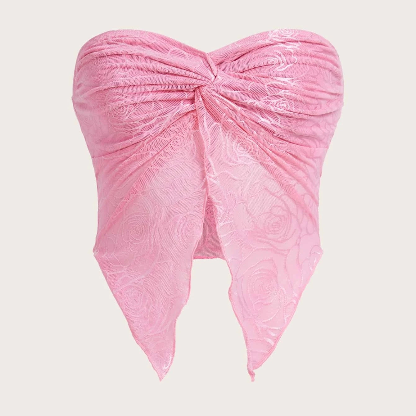 Crop top Costura de malha sem costas - O Retalho