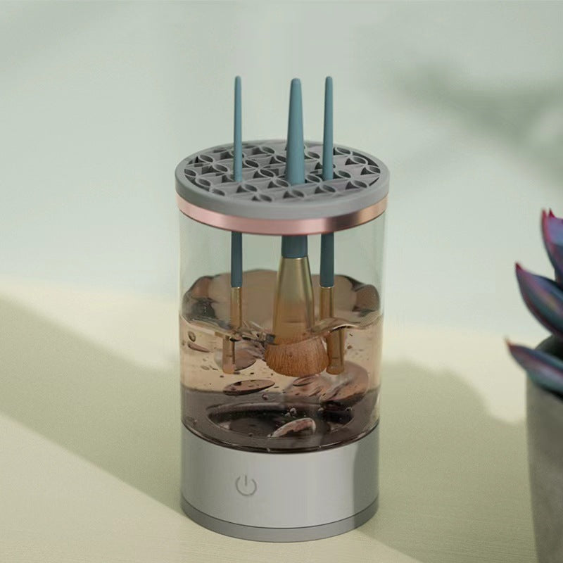 Máquina de limpeza de pincéis para sombras, eléctrica portátil com carregamento USB