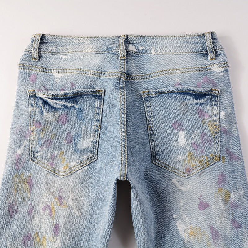 Calças Slim Fit Skinny Jeans - O Retalho