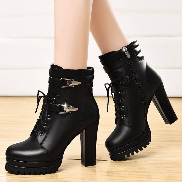 British Style High Heel Women Shoes - O Retalho