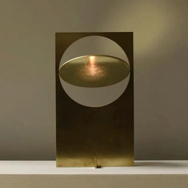 Luminária de Atmosfera para Mesinha de Cabeceira com Estilo Moderno e Minimalista - O Retalho