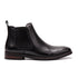 Sapatos masculinos de couro marrom com elástico nas laterais - O Retalho