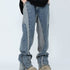 Calça Jeans Street Personalizada com Graffiti - O Retalho