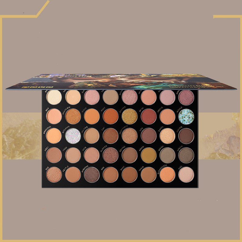 Paleta de Sombras Multicoloridas para Olhos Pérola Terra - O Retalho