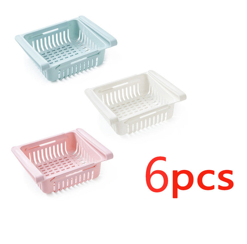 Organizador de Geladeira com Design Ajustável - Mantenha Sua Cozinha Organizada - O Retalho