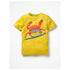 Camiseta casual infantil de algodão estampada de manga curta - O Retalho