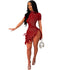 Vestido Curto com brilhantes para Mulheres - O Retalho